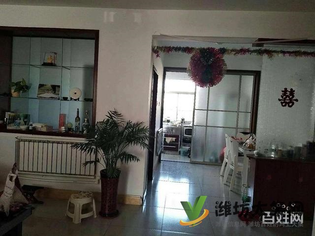 奎文區泰華北 萬達近福壽街一樓帶院89平3室 精裝