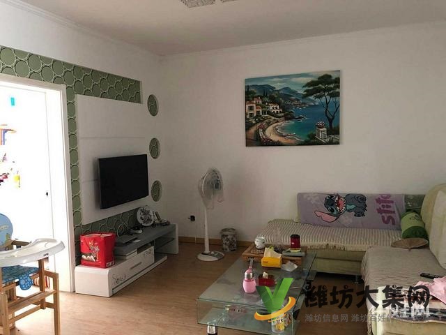 寒亭祥和家園 二期二樓3室2廳1衛(wèi) 90平米，帶地