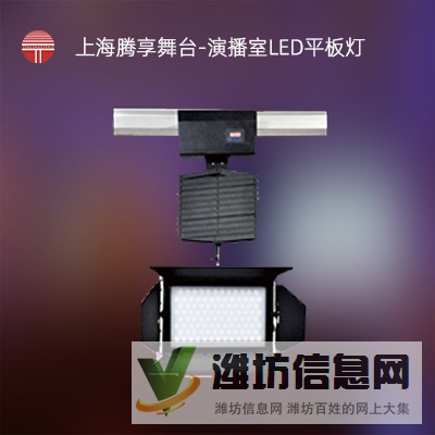 演播室恒力鉸鏈吊桿_演播室LED平板燈_LED演播室燈具_舞臺燈光